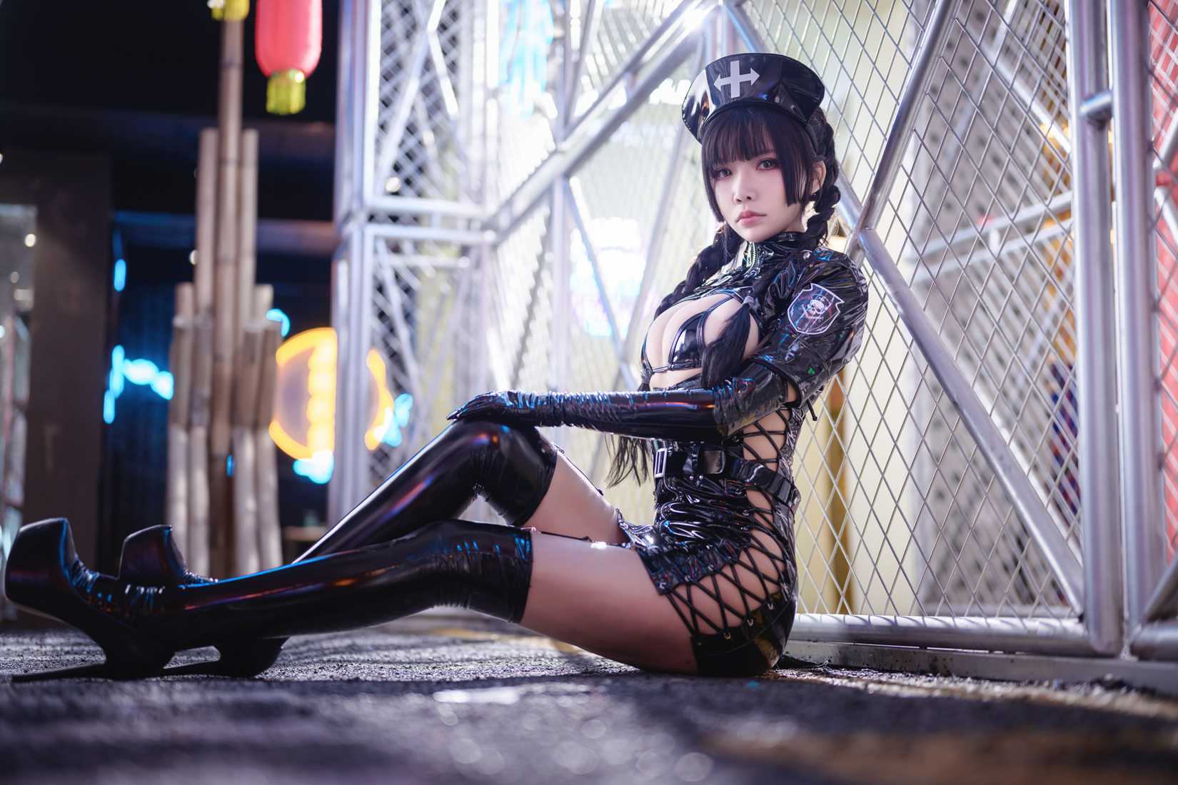 图片[3]-微博红人Coser@抱走莫子aa 黑暗护士 在线浏览-翎羽暗房