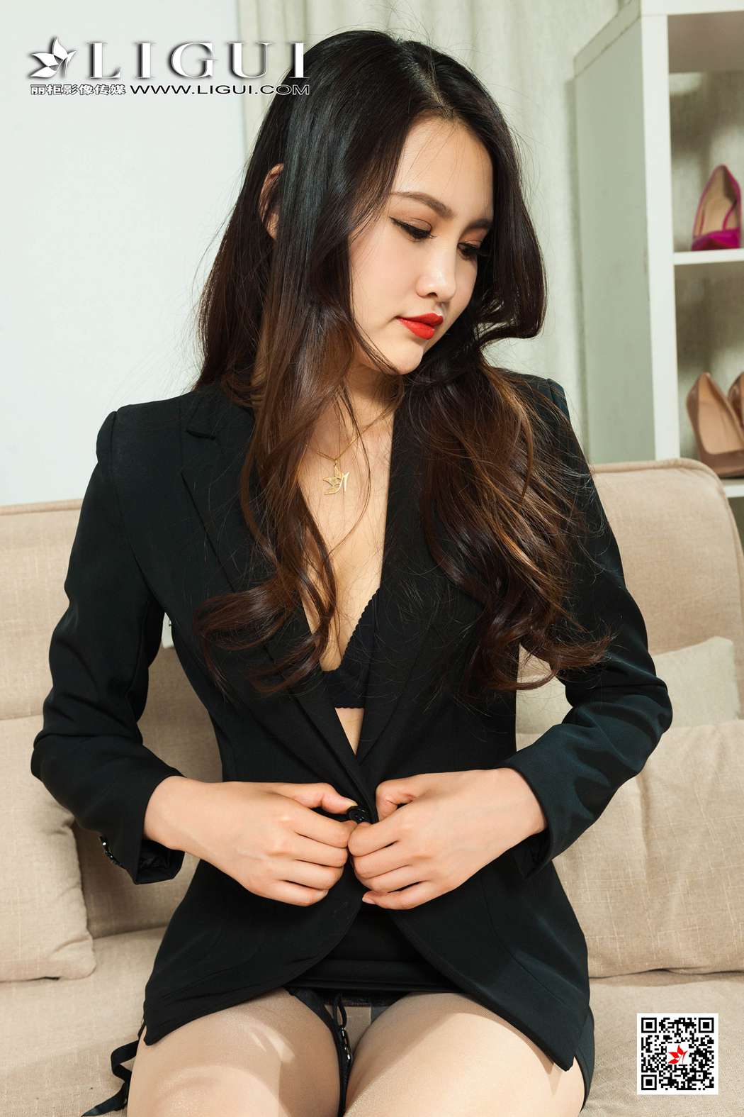 图片[42]-[Ligui丽柜] 2020.06.16《黑丝欲销魂》安安 在线浏览 – 速更版-美库