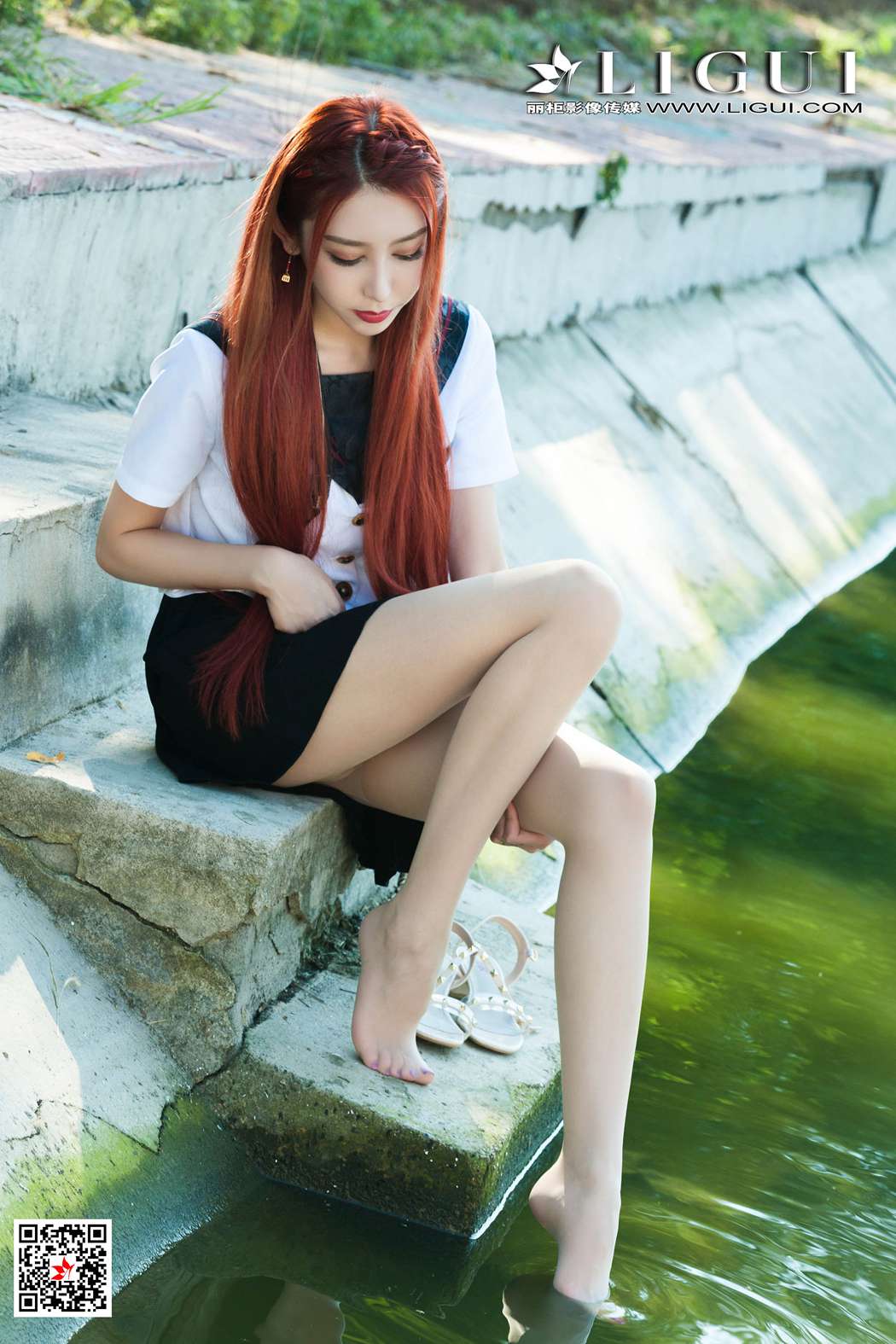 图片[4]-[Ligui丽柜] 2020.08.03《金池荡尤莲》兔子 在线浏览 – 速更版-美库