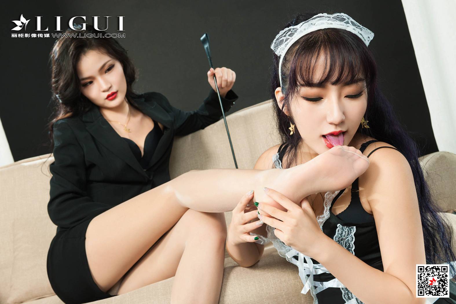 图片[67]-[Ligui丽柜]网络丽人 2020.09.25 Model 汐汐《双生花》-主仆情深 在线浏览 – 速更版-美库