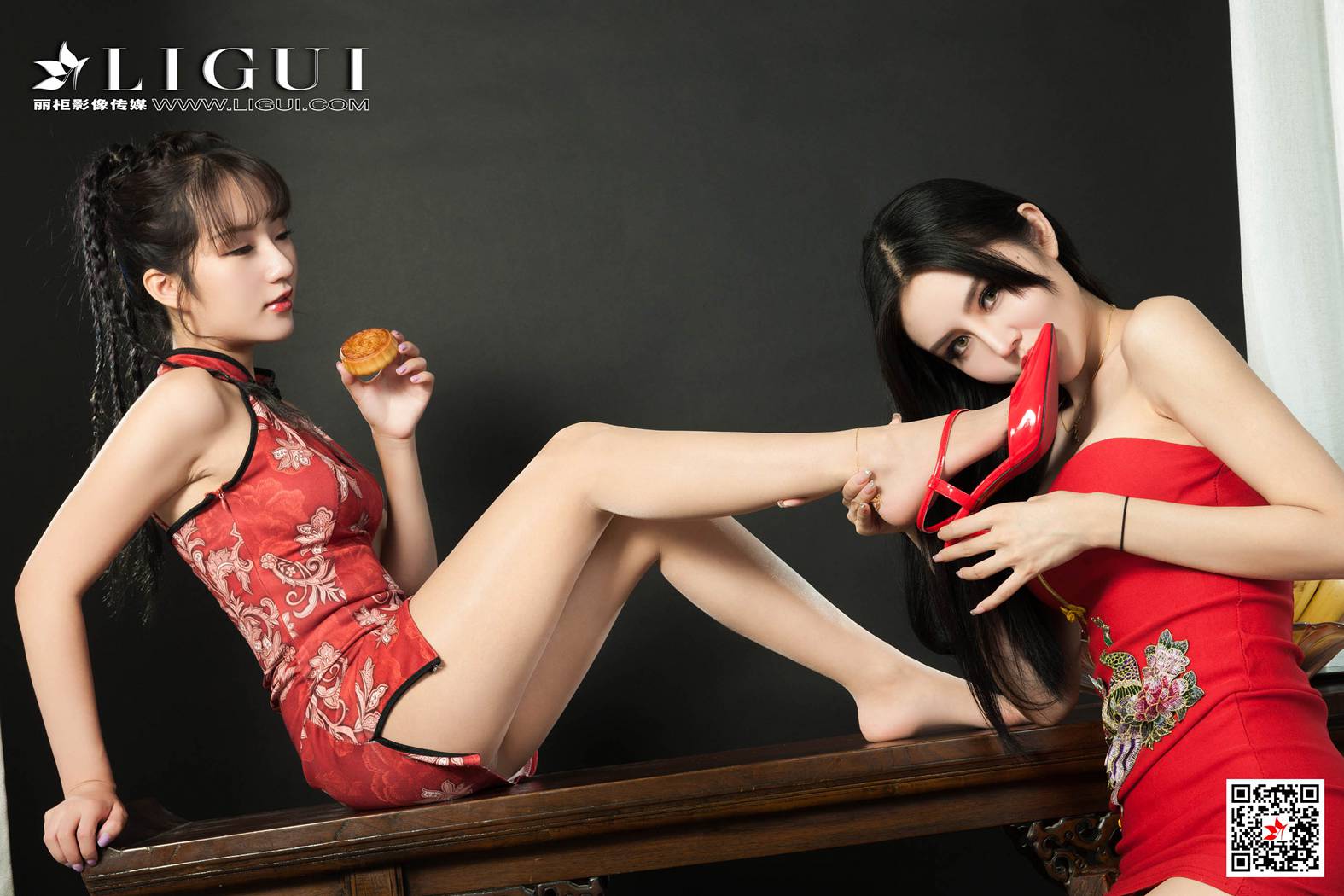 图片[15]-[Ligui丽柜]网络丽人 2020.09.30 Model 汐汐&凉儿《双生花-佳月沁香莲》 在线浏览 – 速更版-美库