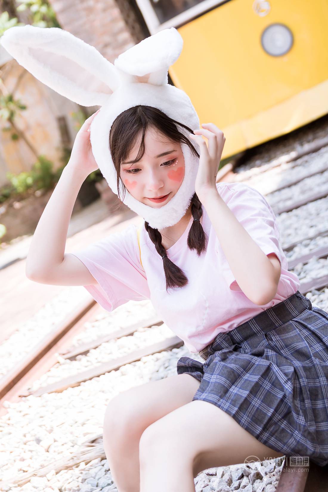 图片[21]-[YALAYI雅拉伊] 2019.04.20 No.251 小兔子乖乖 阿橙 在线浏览 – 速更版-美库