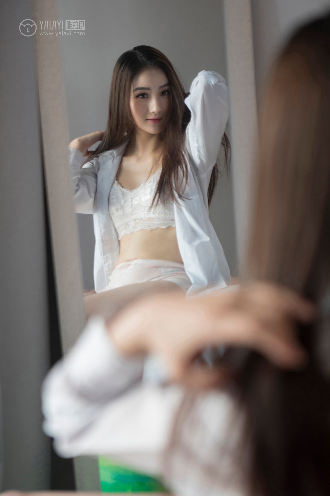 图片[4]-[YALAYI雅拉伊] 2019.04.21 No.252 白蔷薇 徐雅熙 在线浏览 – 速更版-美库