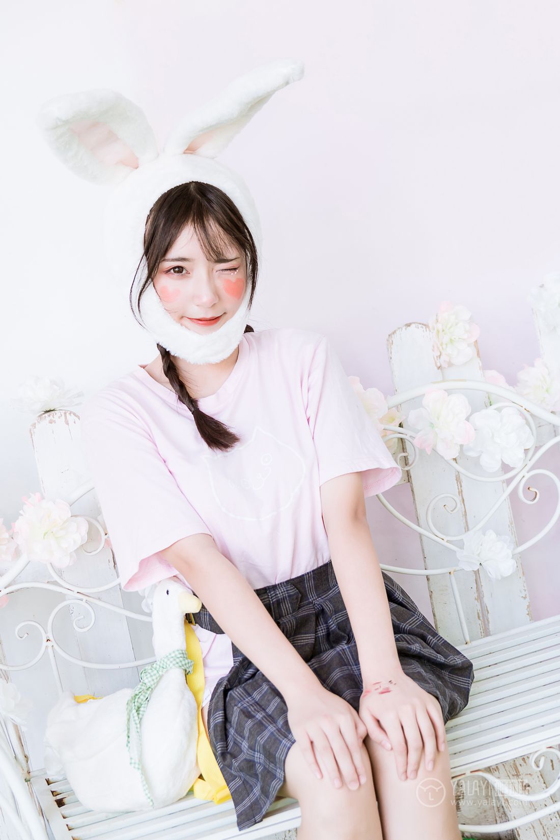 图片[6]-[YALAYI雅拉伊] 2019.04.20 No.251 小兔子乖乖 阿橙 在线浏览 – 速更版-美库