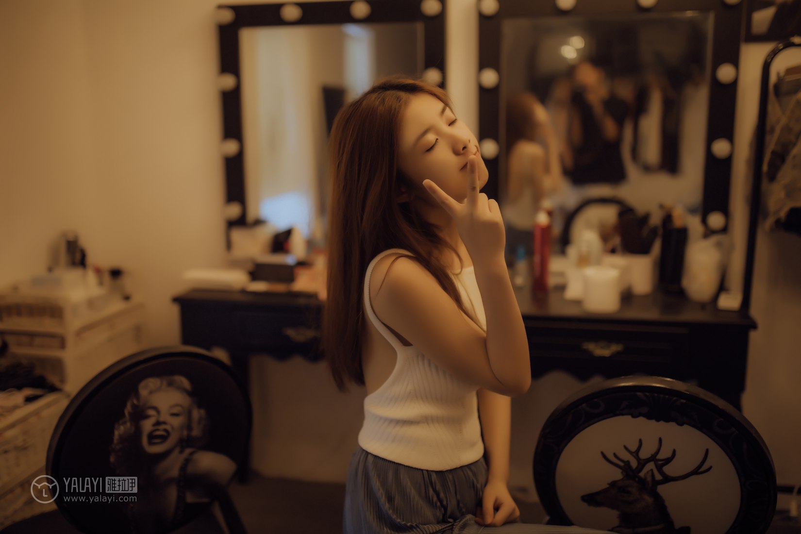 图片[5]-[YALAYI雅拉伊] 2019.06.13 No.307 圈圈《闪亮女孩》在线浏览 – 速更版-美库