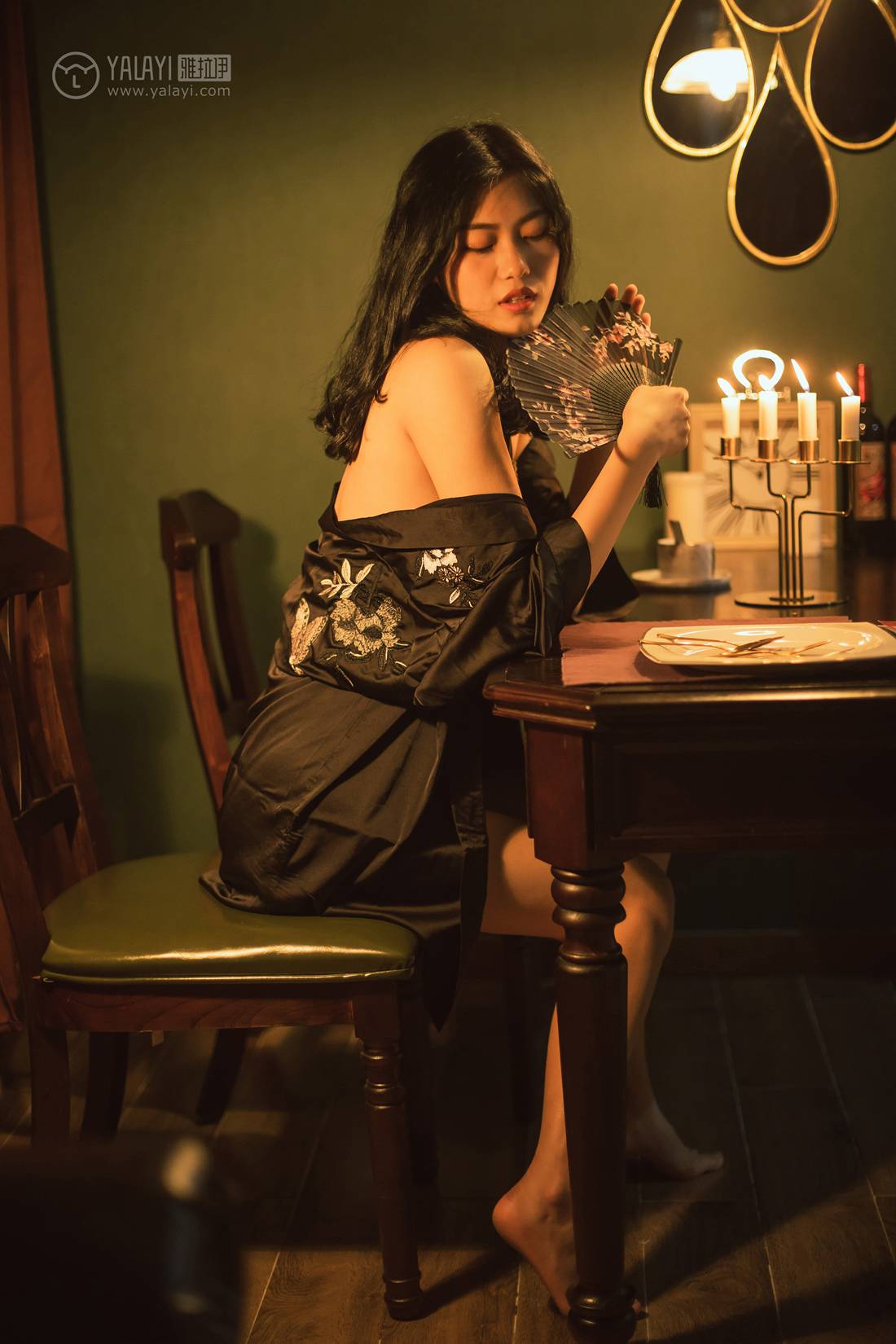 图片[3]-[YALAYI雅拉伊] 2019.06.15 No.309 和风《夜来香》在线浏览 – 速更版-美库