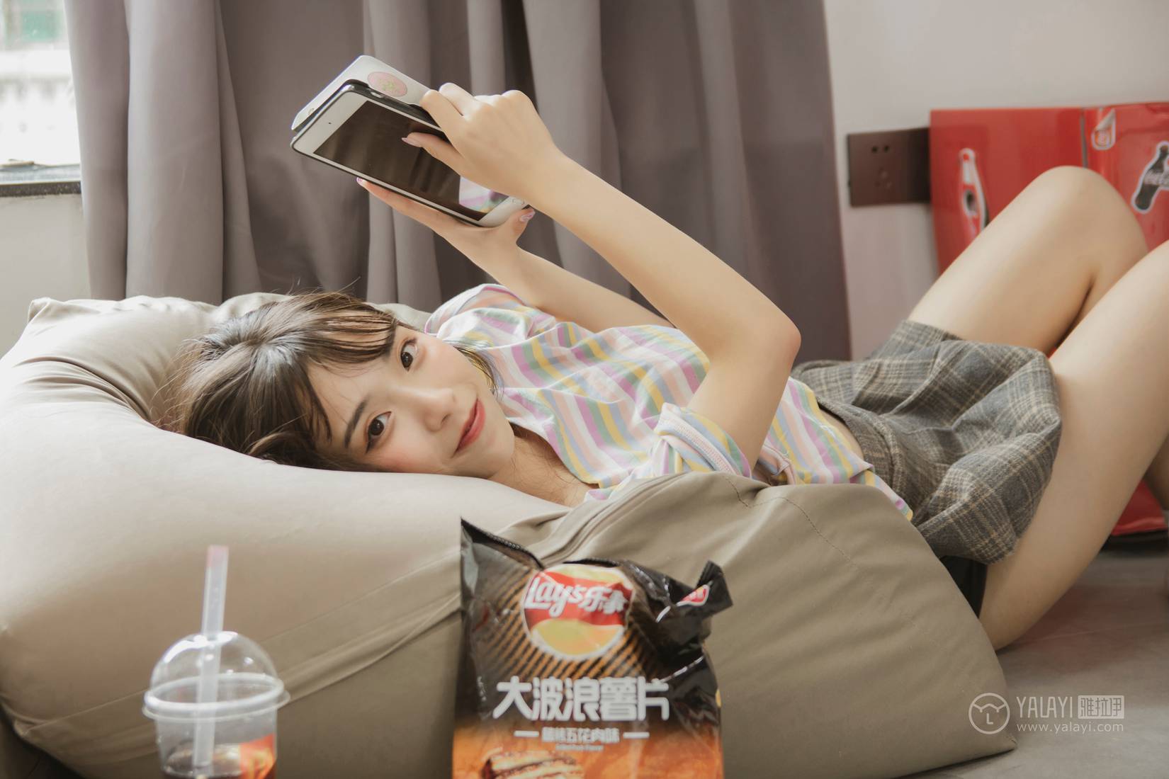 图片[5]-[YALAYI雅拉伊] 2019.07.16 No.340 氧气女孩 阿橙 在线浏览 – 速更版-美库