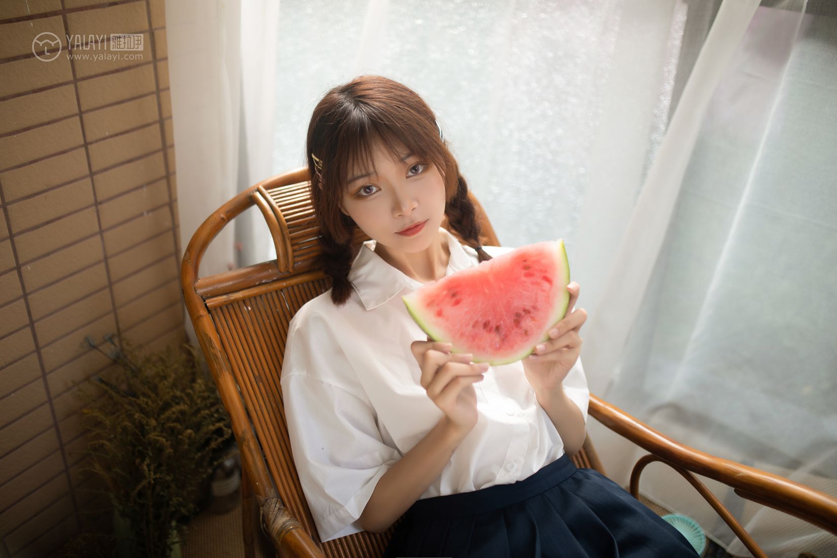 图片[3]-[YALAYI雅拉伊] 2019.07.18 No.342 与她的夏日恋爱 暄暄 在线浏览 – 速更版-美库