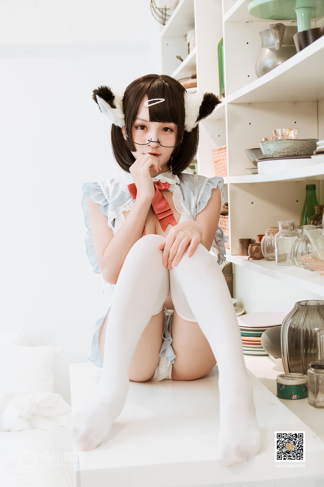 图片[3]-[YALAYI雅拉伊] 2019.08.29 No.384 爱丽丝 艾丽 在线浏览 – 速更版-美库