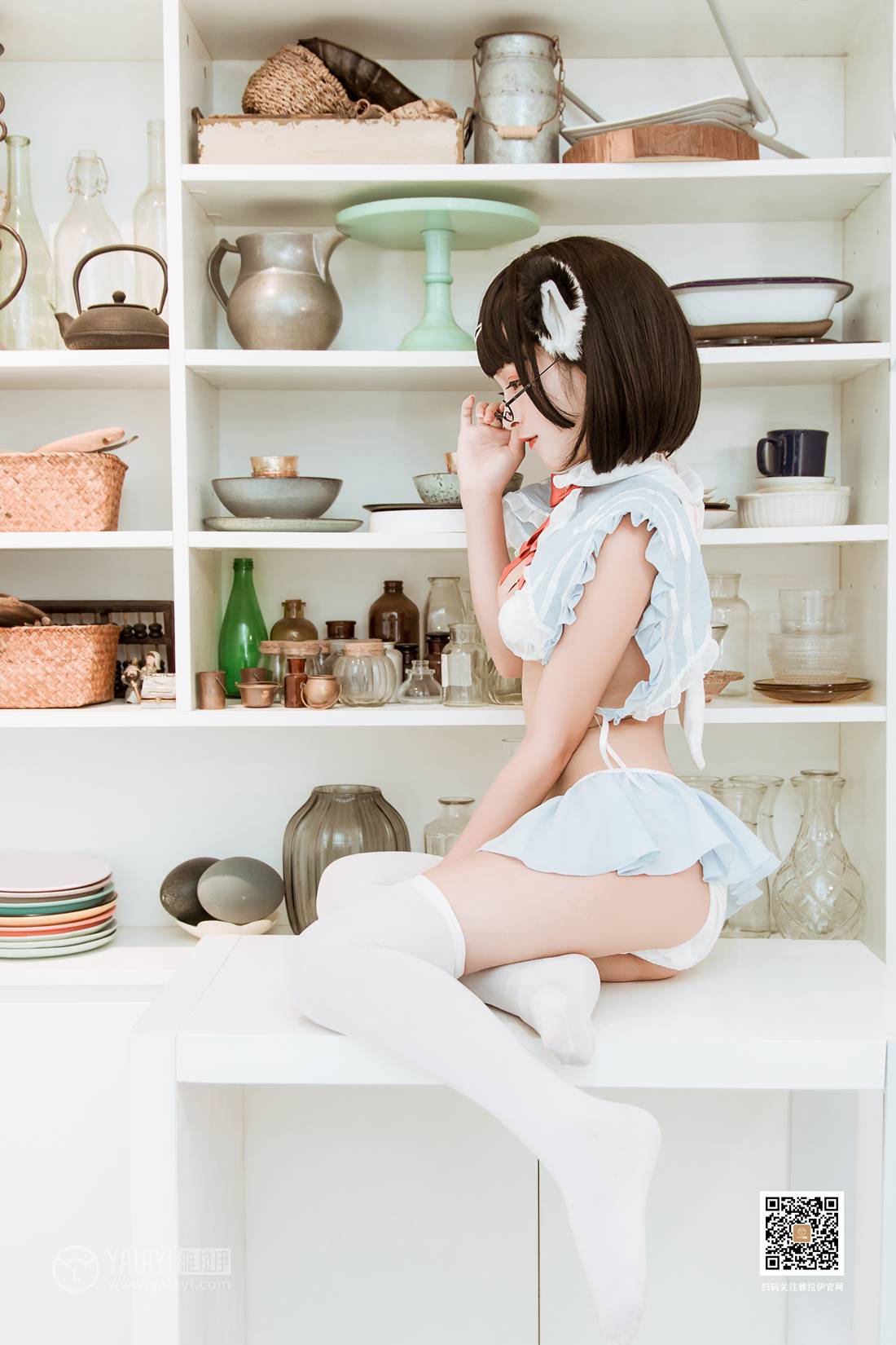 图片[34]-[YALAYI雅拉伊] 2019.08.29 No.384 爱丽丝 艾丽 在线浏览 – 速更版-美库