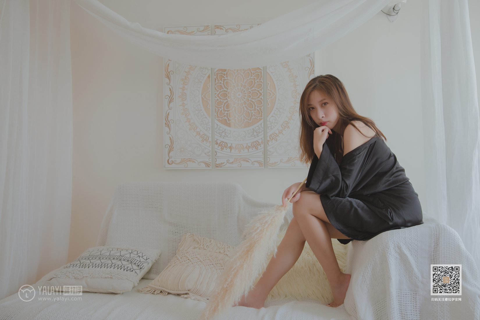 图片[41]-[YALAYI雅拉伊] 2019.09.30 Vol.416  白加黑 蓝心 在线浏览 – 速更版-美库