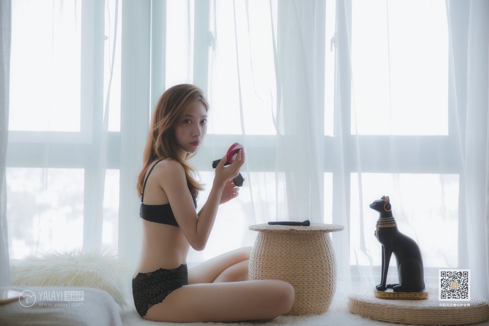 图片[38]-[YALAYI雅拉伊] 2019.09.30 Vol.416  白加黑 蓝心 在线浏览 – 速更版-美库