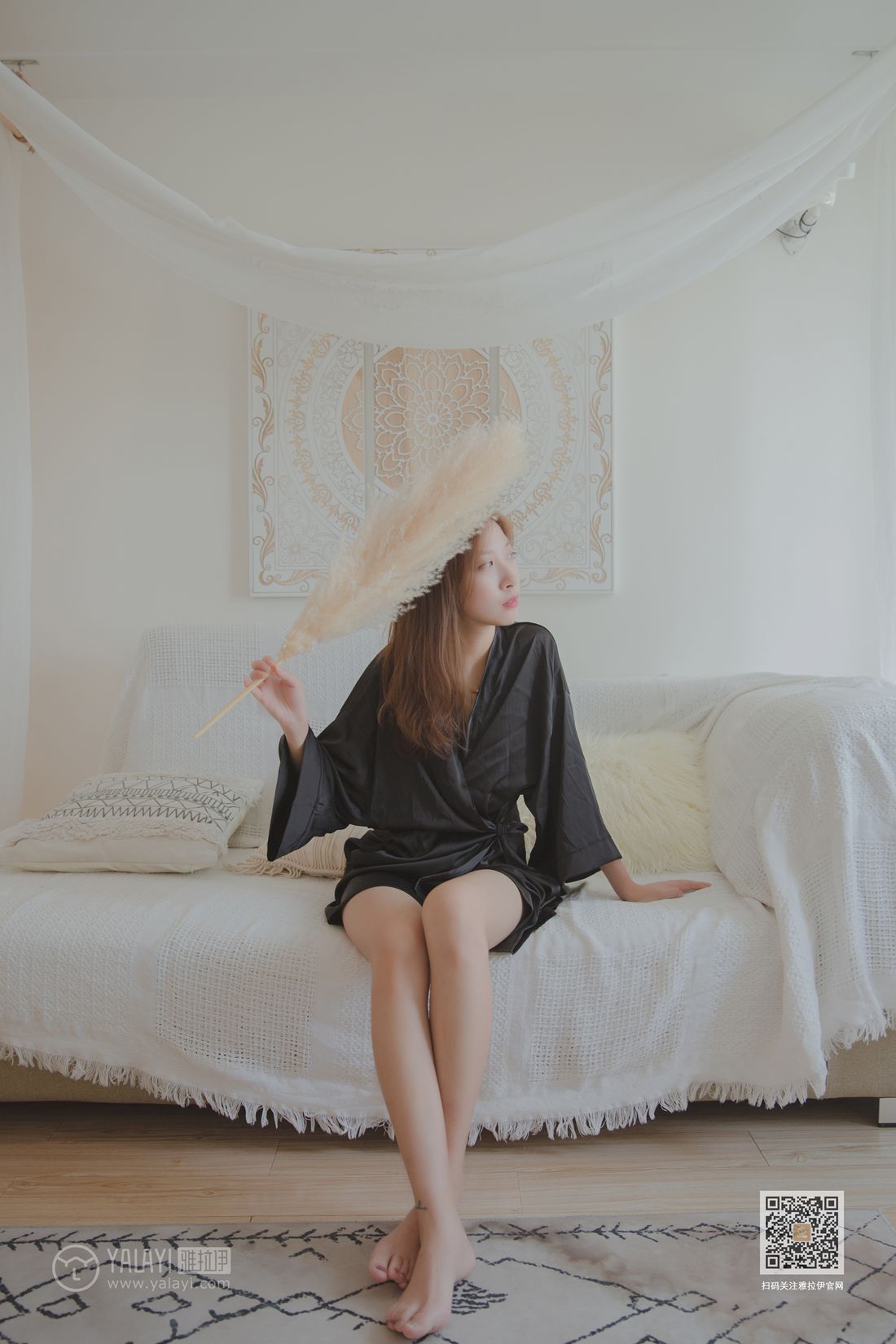 图片[46]-[YALAYI雅拉伊] 2019.09.30 Vol.416  白加黑 蓝心 在线浏览 – 速更版-美库