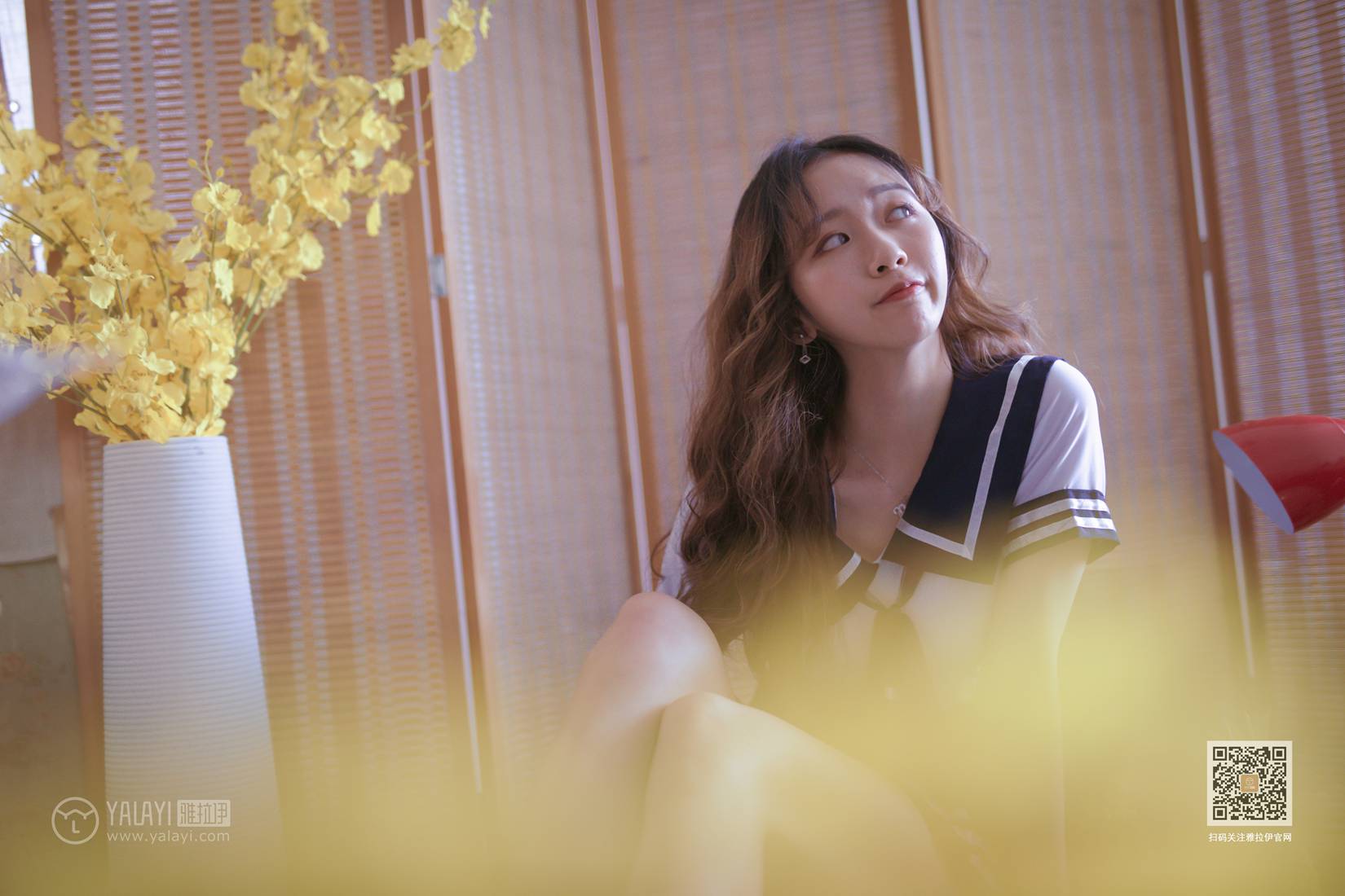 图片[5]-[YALAYI雅拉伊] 2019.10.23 No.438 美女与水手服 晓琳 在线浏览 – 速更版-美库