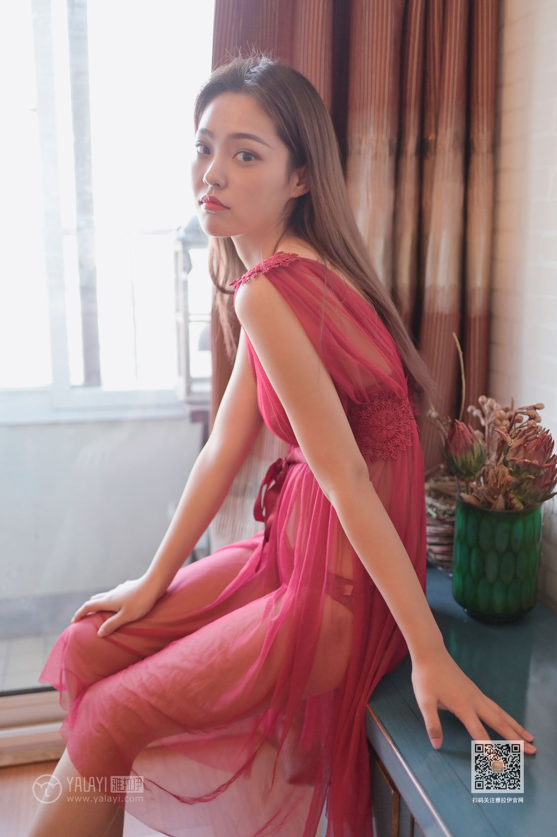 图片[5]-[YALAYI雅拉伊] 2019.10.31 Vol.446 红拂女 出尘 在线浏览 – 速更版-美库