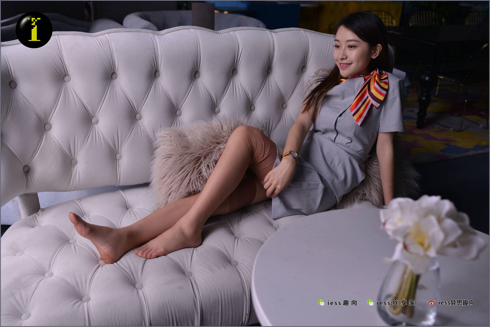 图片[16]-[IESS异思趣向] 普惠集 041-小捷 空姐的复古无弹力纯尼龙吊带袜（III） 在线浏览 – 速更版-美库