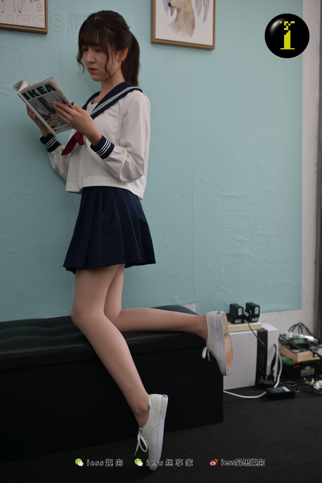 图片[32]-[IESS异思趣向] 普惠集 064-新妹妹的水手服（无特写） 在线浏览 – 速更版-美库