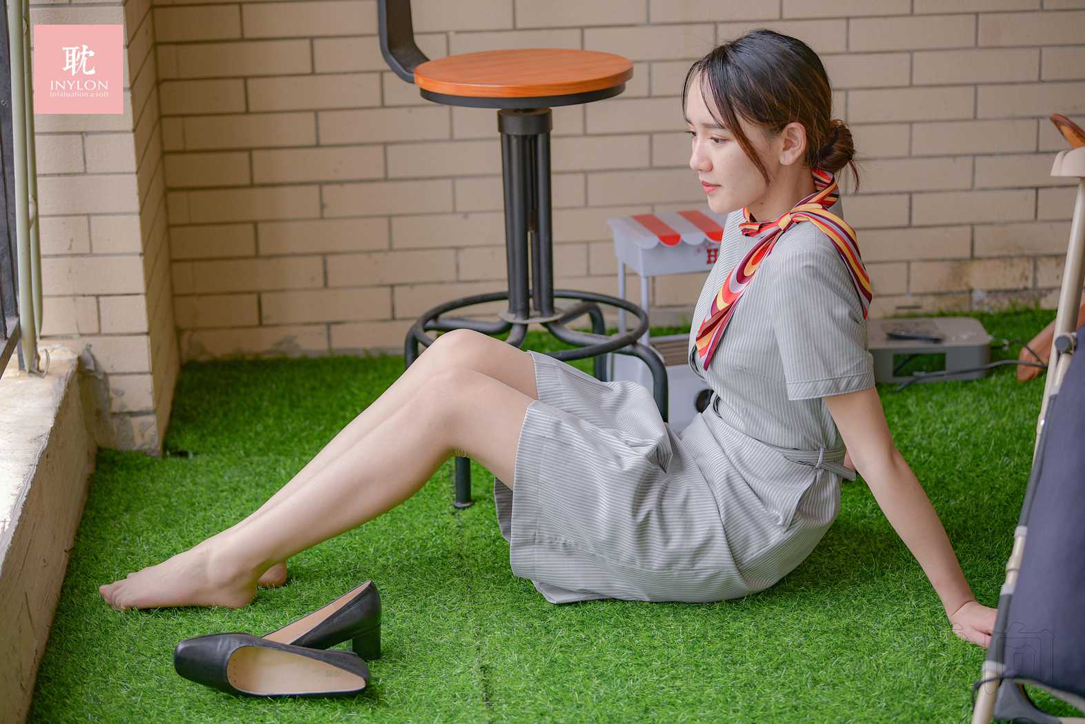 图片[21]-[IESS异思趣向] 普惠集 069 清平-清平的空姐装扮 在线浏览 – 速更版-美库