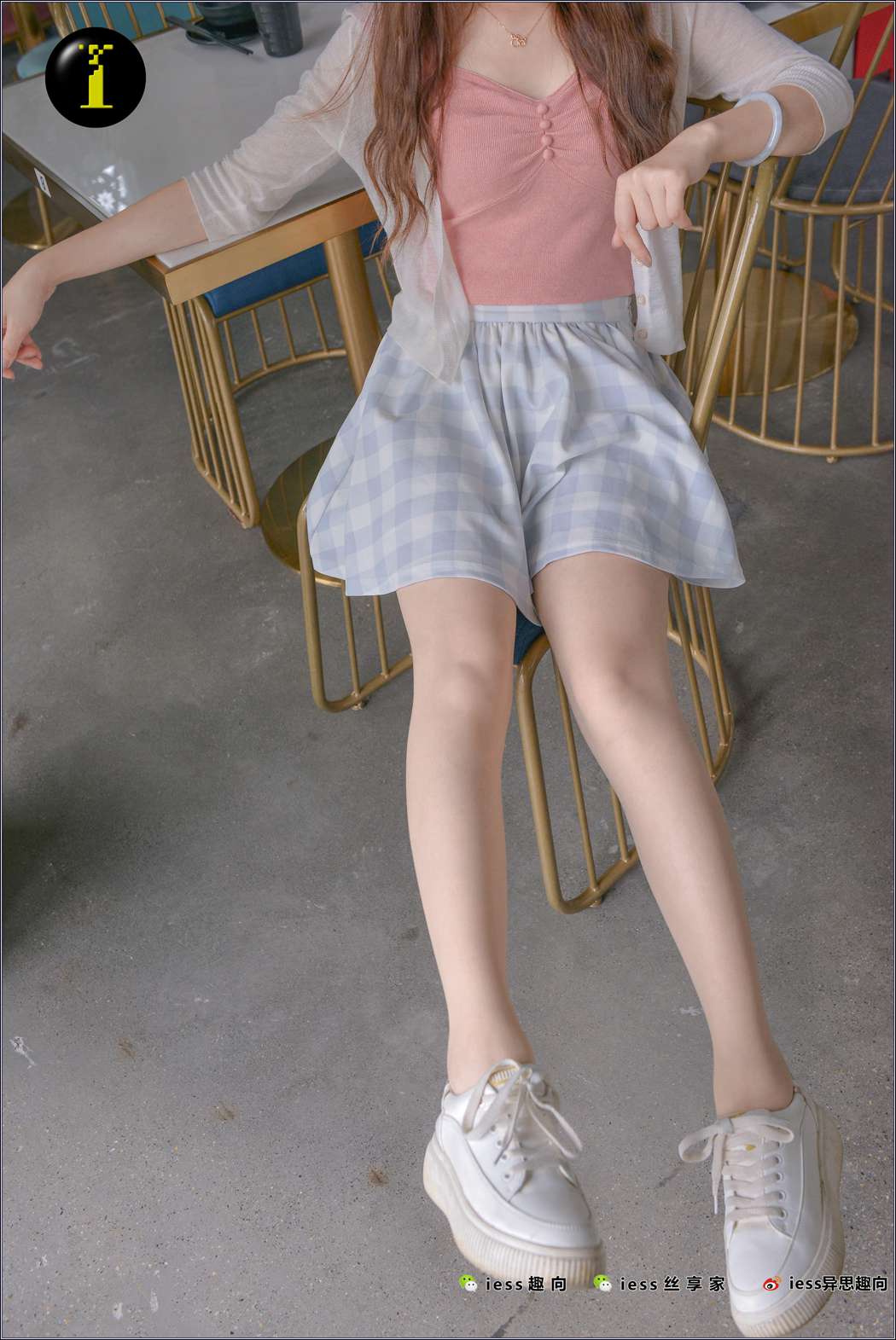 图片[46]-[IESS异思趣向] 普惠集 074 古典腿神小捷-小捷的小白鞋 在线浏览 – 速更版-美库
