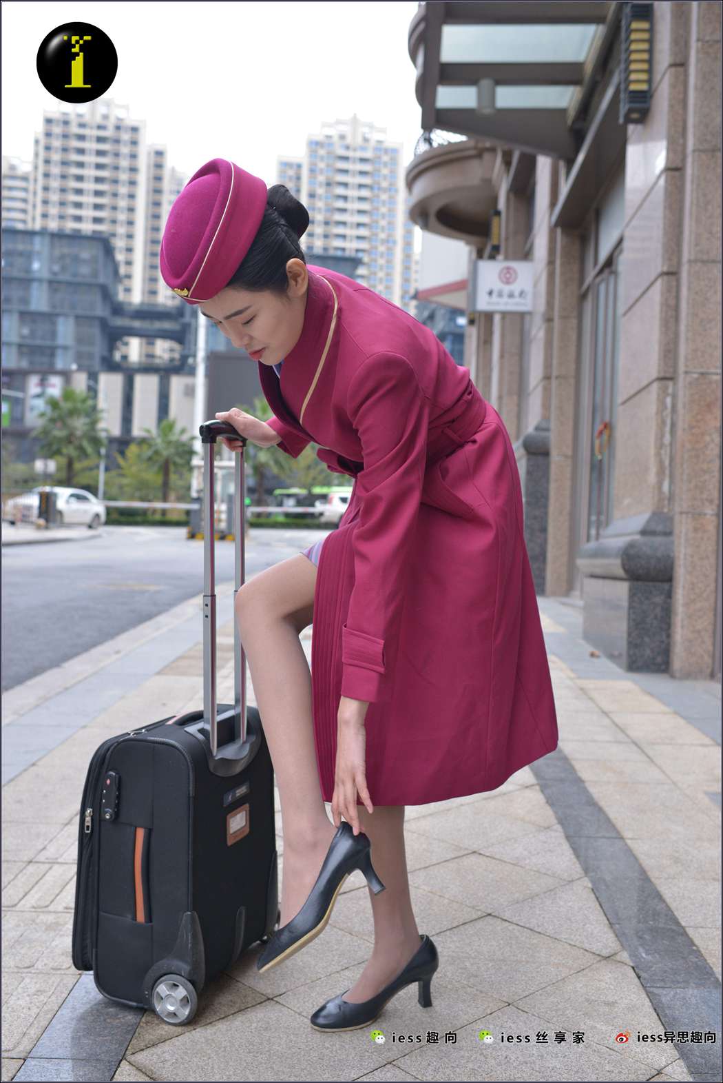 图片[73]-[IESS异思趣向] 普惠集 081-医心 – 真＊空姐  在线浏览 – 速更版-美库