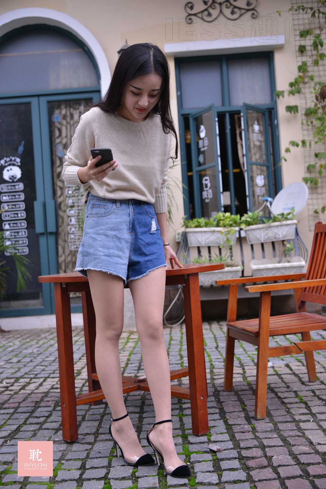 图片[48]-[IESS异思趣向] 普惠集 101 – 诗琪 – 路遇手机上瘾小姐姐 在线浏览 – 速更版-美库