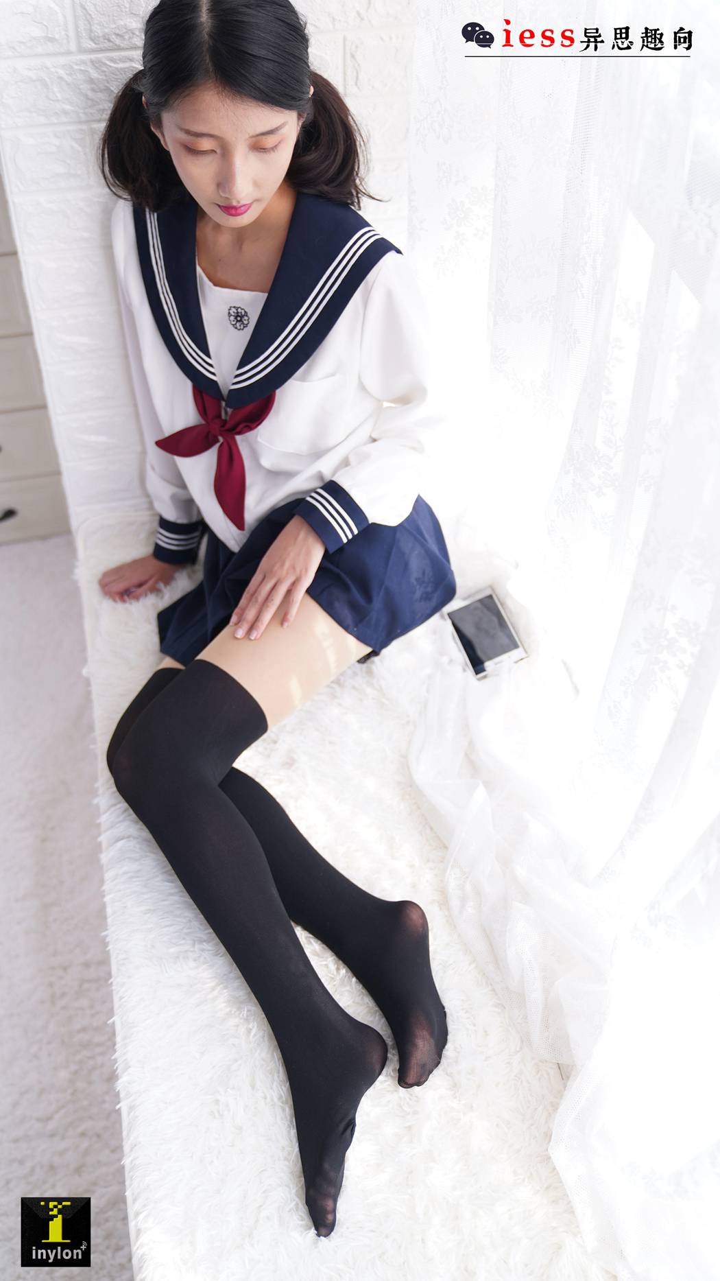 图片[3]-[IESS异思趣向] 普惠集 133-森爷 假双短JK袜 在线浏览 – 速更版-美库