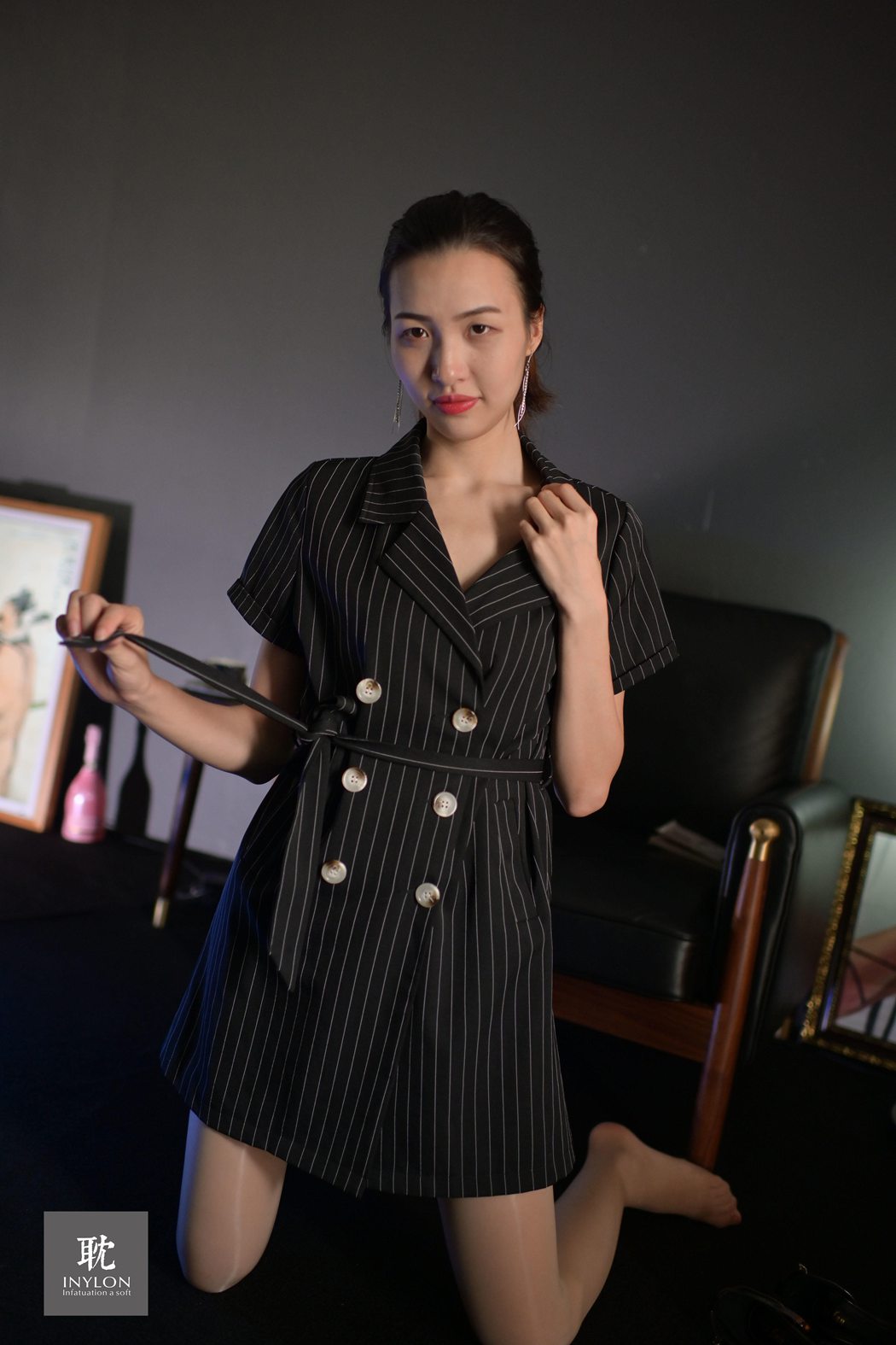 图片[46]-[IESS异思趣向] 普惠集 181-大妞的马油袜II  在线浏览 – 速更版-美库