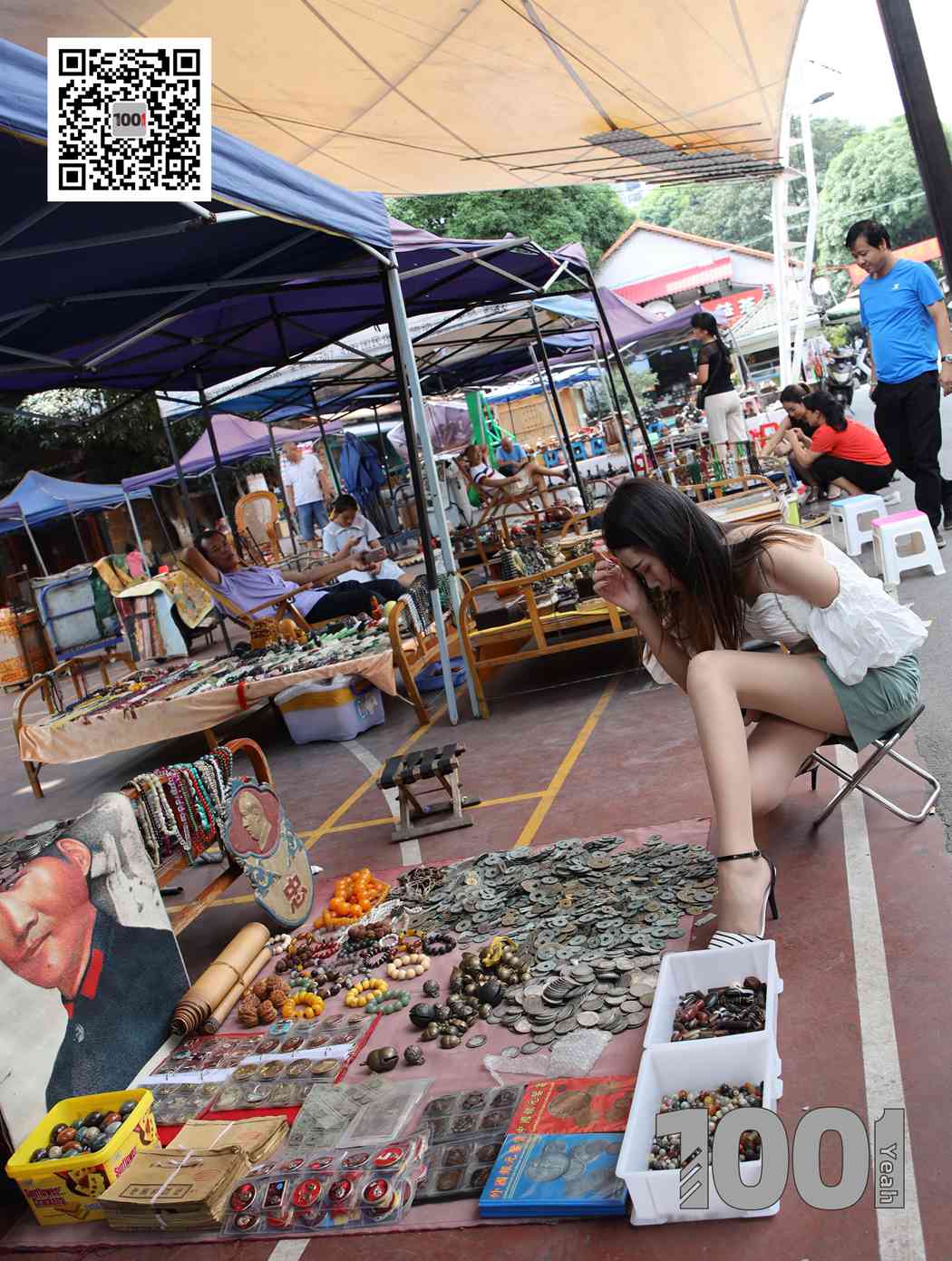 图片[14]-[IESS异思趣向] 一千零一夜 NO.071 西瓜《逛古玩城1》在线浏览 – 速更版-美库