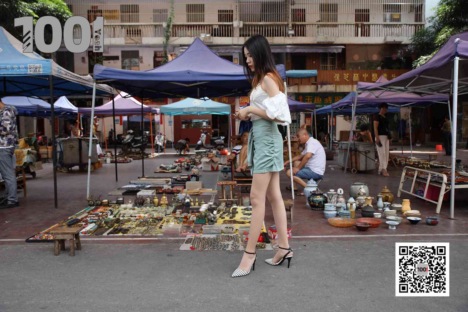 图片[96]-[IESS异思趣向] 一千零一夜 NO.072 西瓜《逛古玩城2》在线浏览 – 速更版-美库