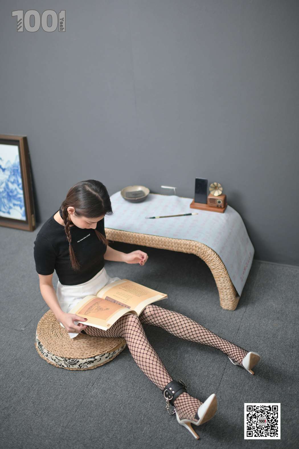 图片[43]-[IESS异思趣向] 一千零一夜 NO.119 真真《被囚禁在家里练字1》在线浏览 – 速更版-美库