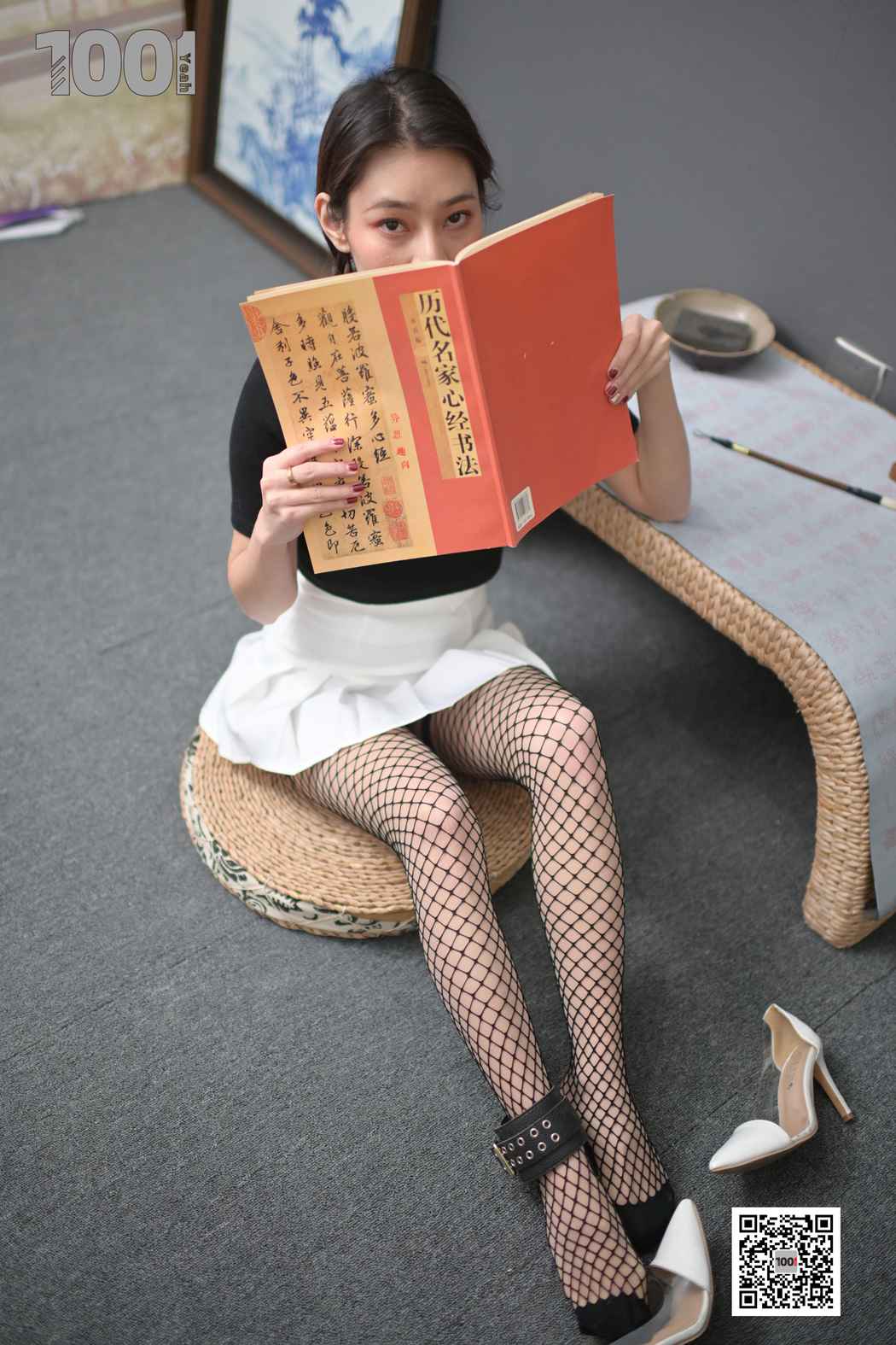 图片[65]-[IESS异思趣向] 一千零一夜 NO.120 真真《被囚禁在家里练字2》在线浏览 – 速更版-美库