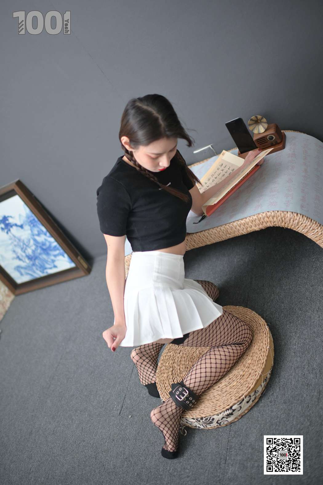 图片[39]-[IESS异思趣向] 一千零一夜 NO.119 真真《被囚禁在家里练字1》在线浏览 – 速更版-美库