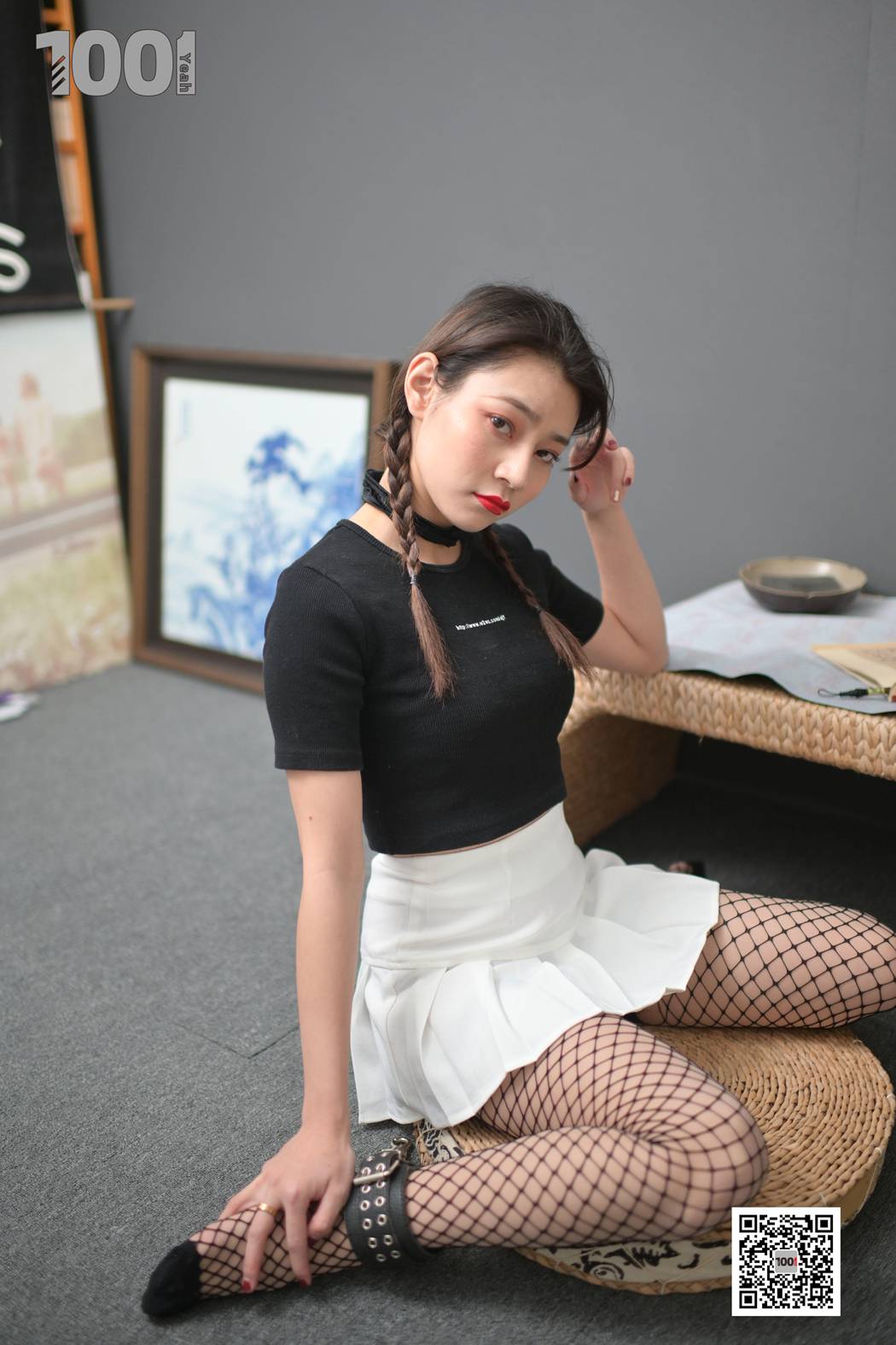 图片[15]-[IESS异思趣向] 一千零一夜 NO.120 真真《被囚禁在家里练字2》在线浏览 – 速更版-美库