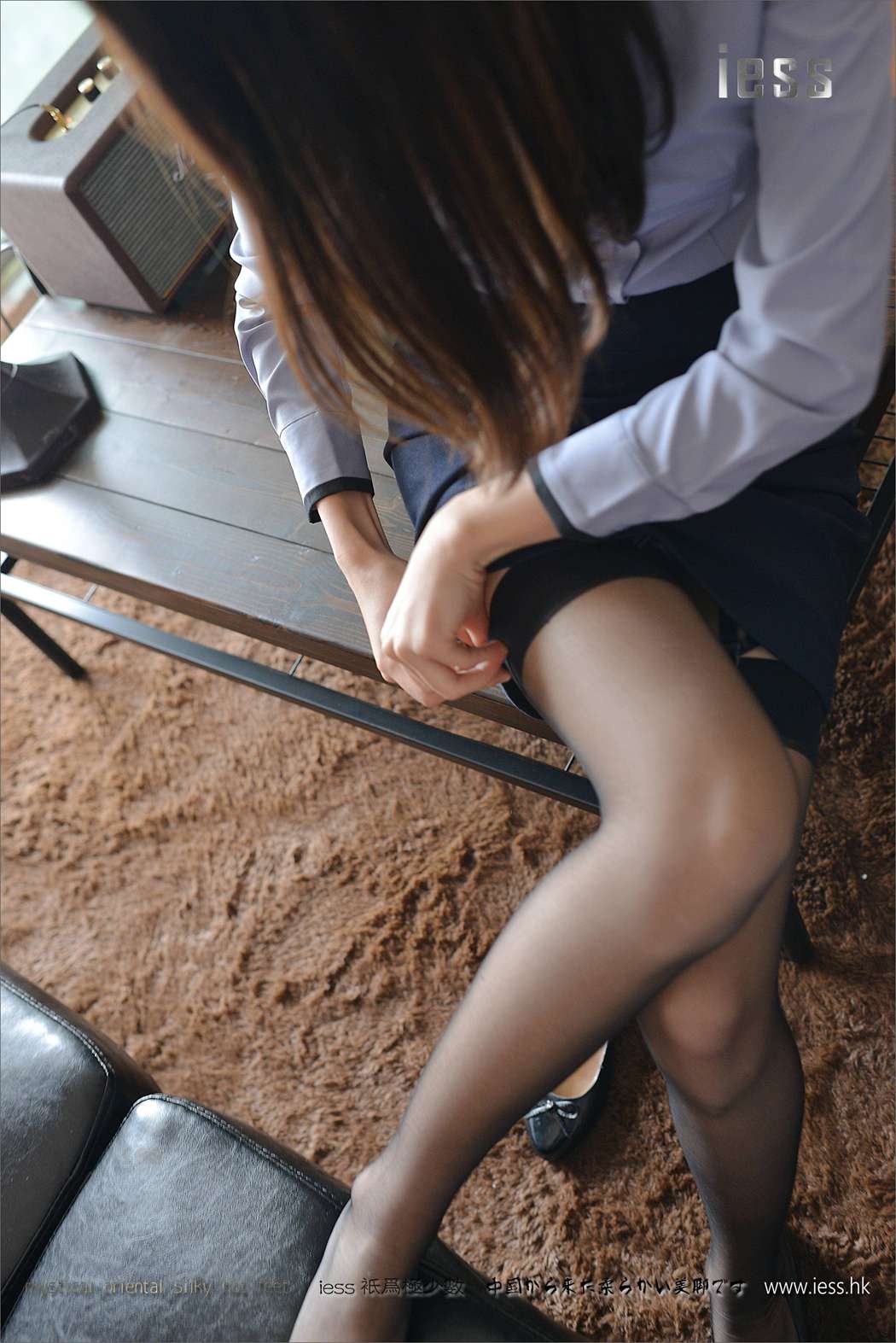 图片[75]-[IESS异思趣向] 2017.05.07 丝享家001：《黑丝平底鞋》小C 在线浏览 – 速更版-美库