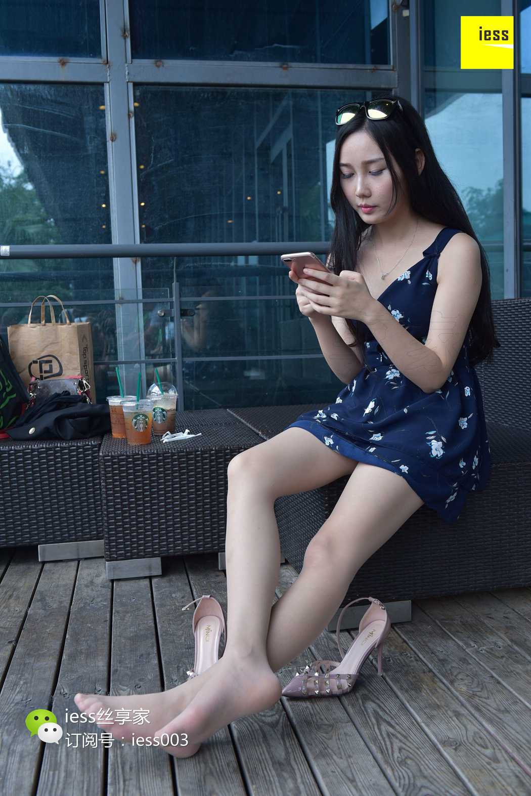 图片[90]-[IESS异思趣向] 2017.08.08 丝享家038：《在星巴克晒太阳的姑娘Ⅱ》欣欣 在线浏览 – 速更版-美库