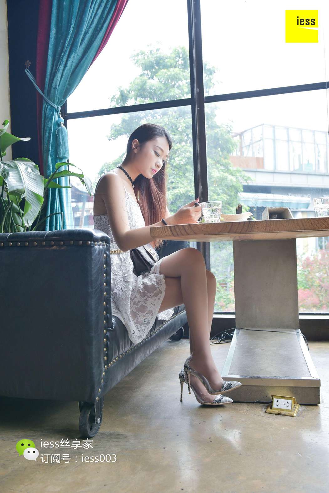 图片[13]-[IESS异思趣向] 2017.08.22 丝享家048：《露趾缝的蛇皮纹高跟》小北 在线浏览 – 速更版-美库