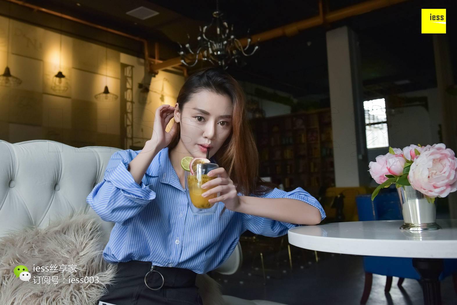 图片[87]-[IESS异思趣向] 2017.10.20 丝享家086：《新人细腿小迪丽热巴》晶晶 在线浏览 – 速更版-美库