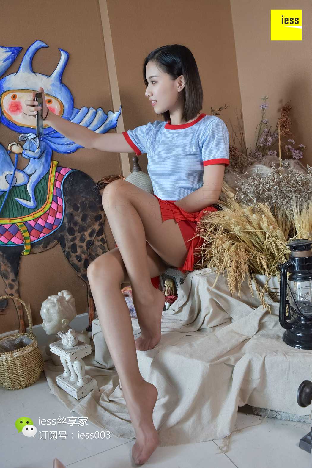 图片[12]-[IESS异思趣向] 2017.10.16 丝享家082：《裸色高跟与棕丝》君君 在线浏览 – 速更版-美库