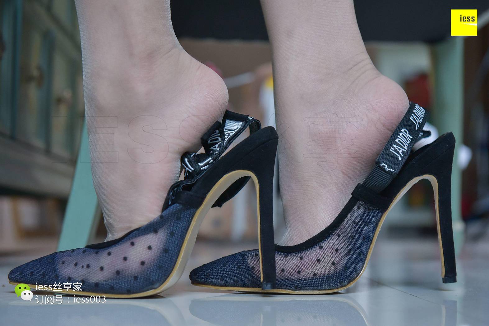 图片[39]-[IESS异思趣向] 2017.10.23 丝享家087：《肉丝波点性感高跟》君君 在线浏览 – 速更版-美库