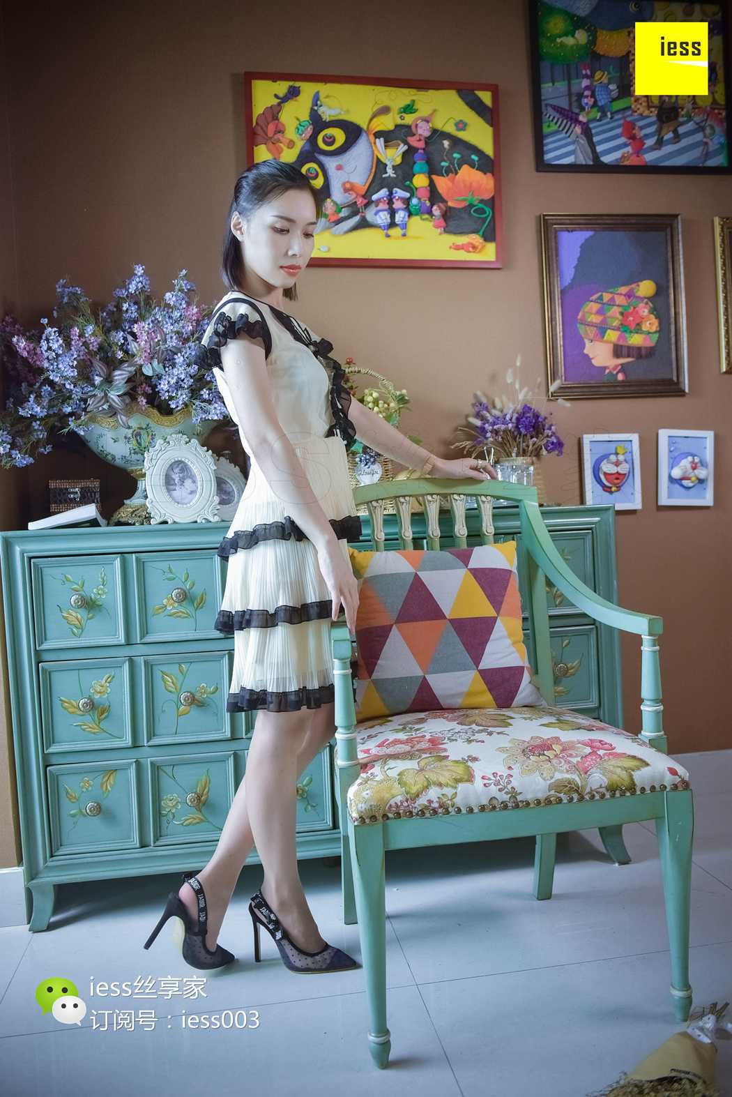 图片[98]-[IESS异思趣向] 2017.10.23 丝享家087：《肉丝波点性感高跟》君君 在线浏览 – 速更版-美库