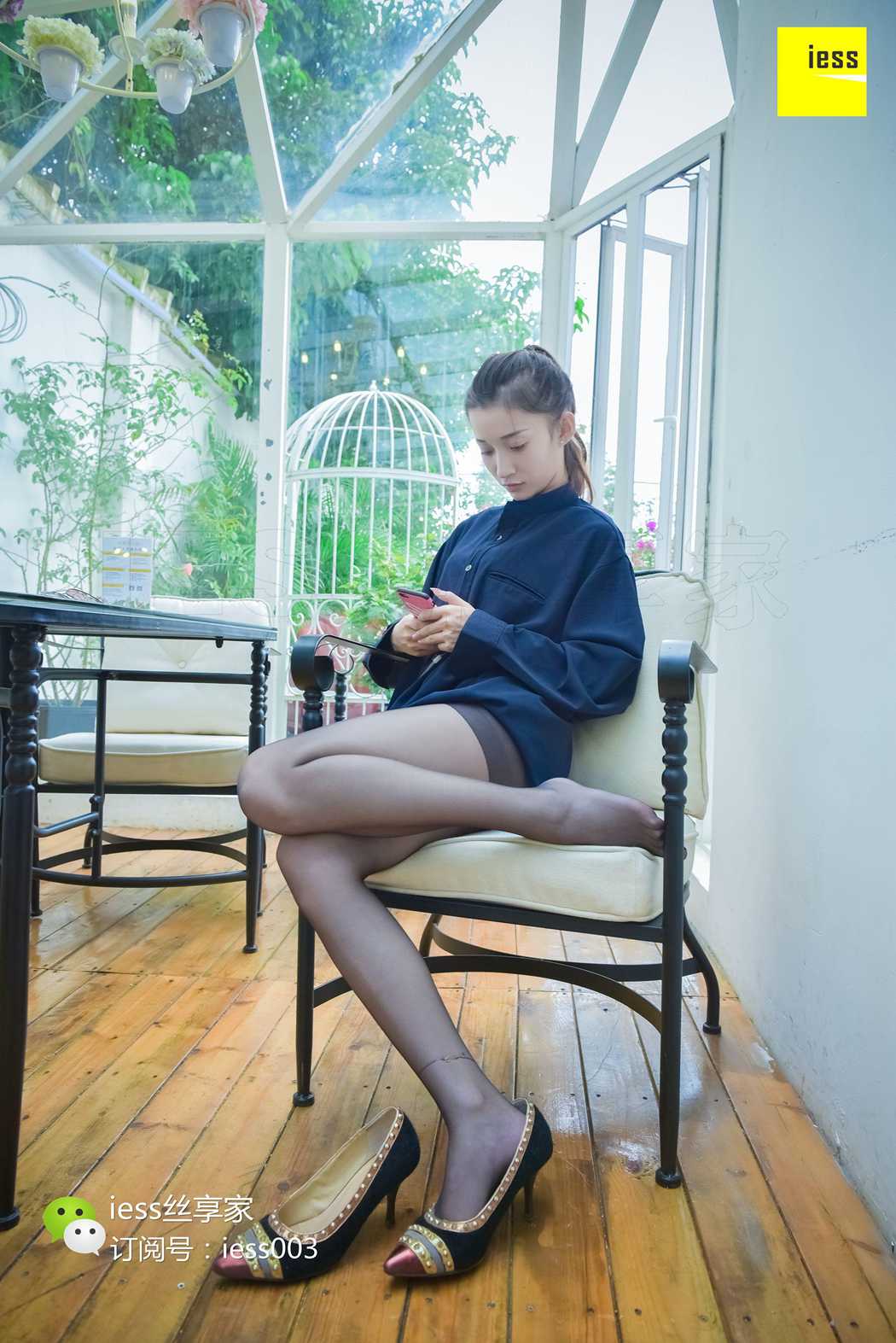 图片[42]-[IESS异思趣向] 2017.10.27 丝享家091：《男友衬衫与黑丝》秋秋 在线浏览 – 速更版-美库