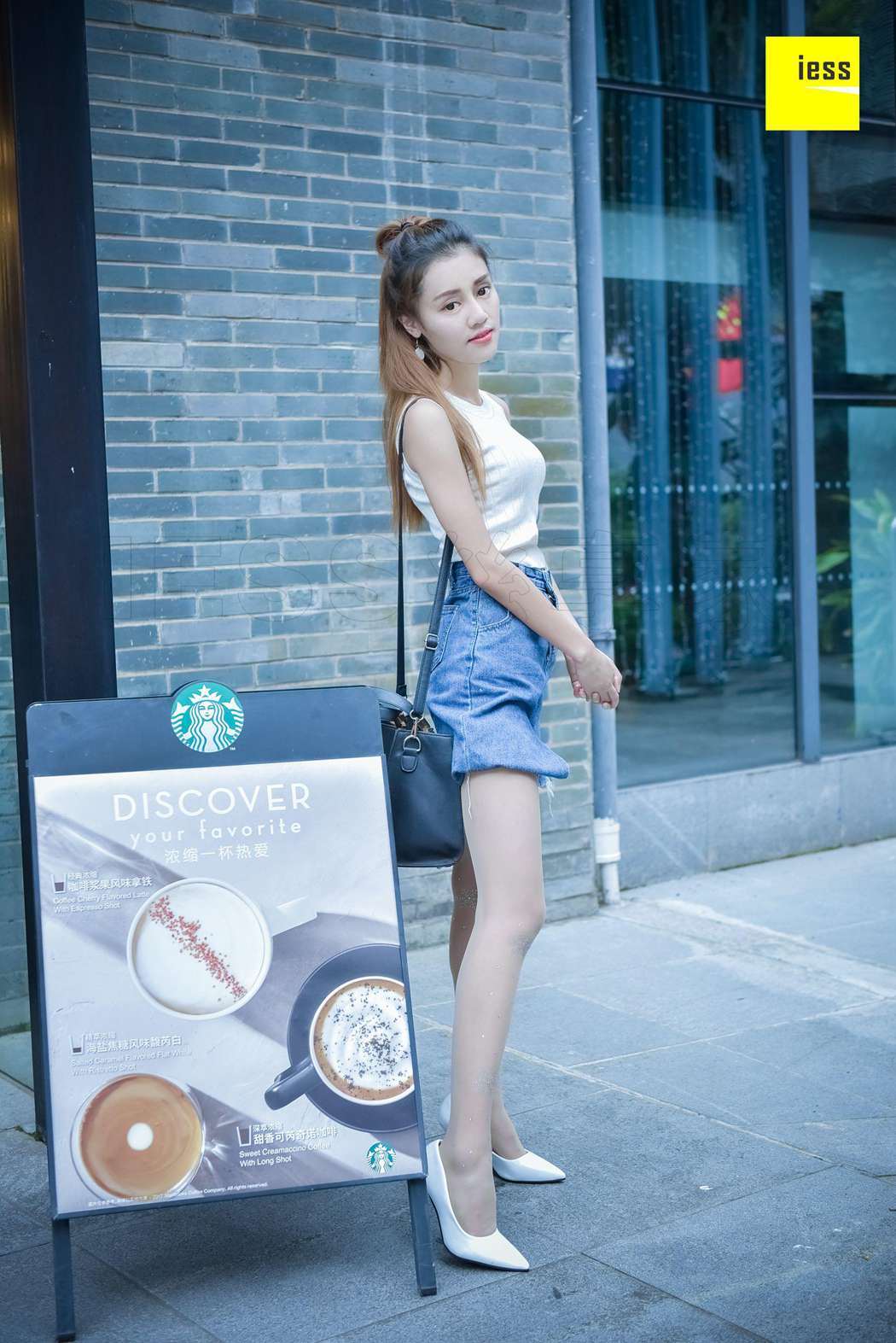 图片[5]-[IESS异思趣向] 2017.11.20 丝享家107：《水晶白色丝袜》晶晶 在线浏览 – 速更版-美库