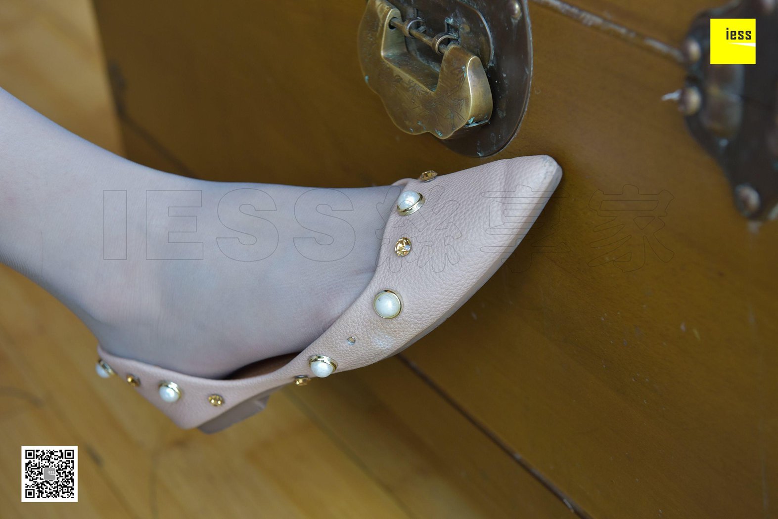 图片[14]-[IESS异思趣向] 2017.12.01 丝享家116：《黄发美女的灰丝平底鞋》姗姗 在线浏览 – 速更版-美库