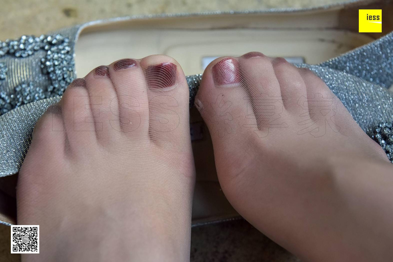 图片[39]-[IESS异思趣向] 2017.11.24 丝享家111：《大长腿咖啡丝平底鞋》七七 在线浏览 – 速更版-美库