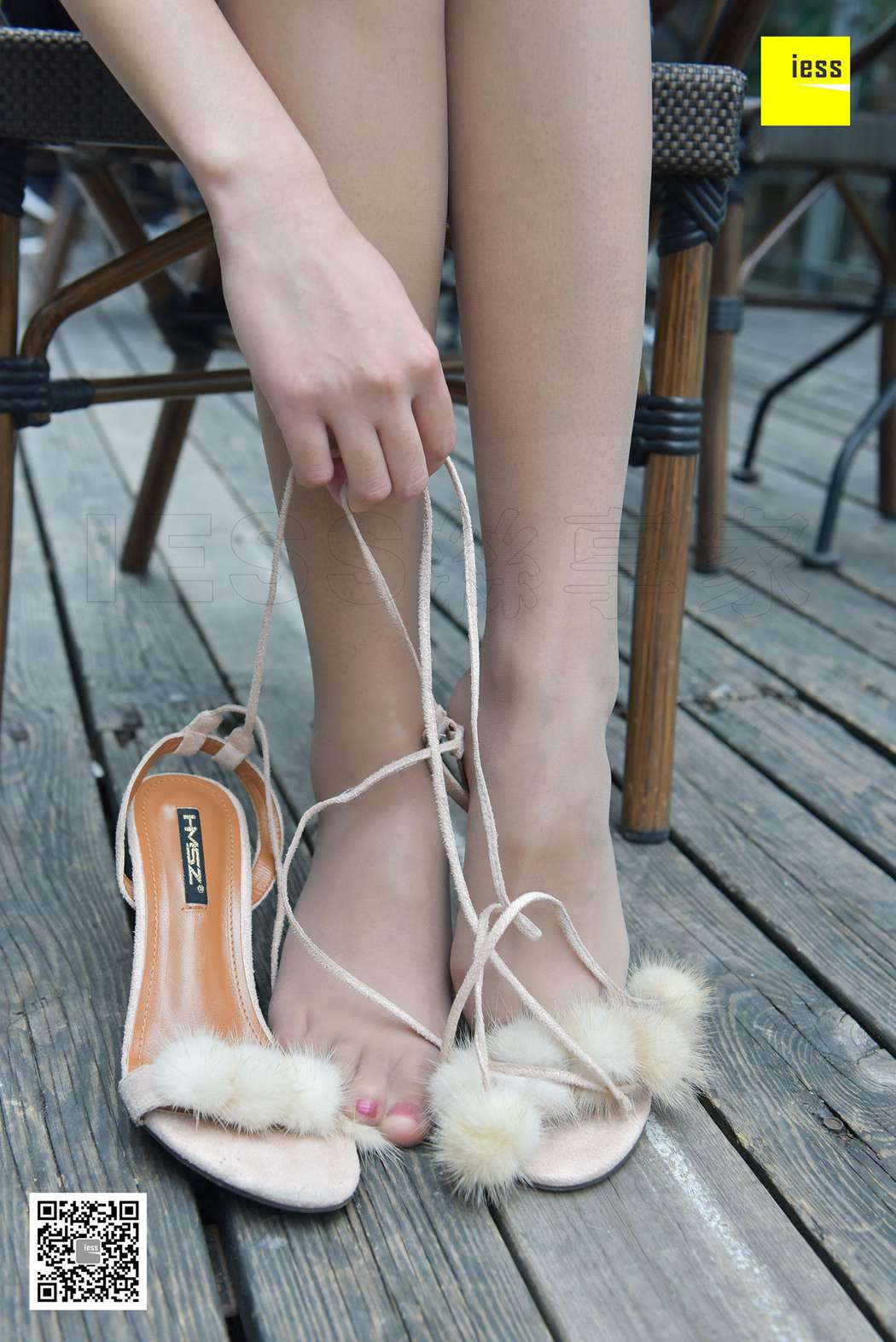 图片[68]-[IESS异思趣向] 2017.11.29 丝享家114：《毛茸茸绑带凉鞋》晶晶 在线浏览 – 速更版-美库