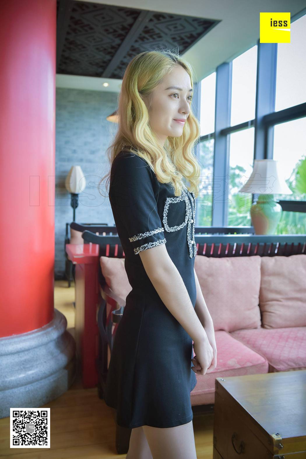 图片[91]-[IESS异思趣向] 2017.12.01 丝享家116：《黄发美女的灰丝平底鞋》姗姗 在线浏览 – 速更版-美库