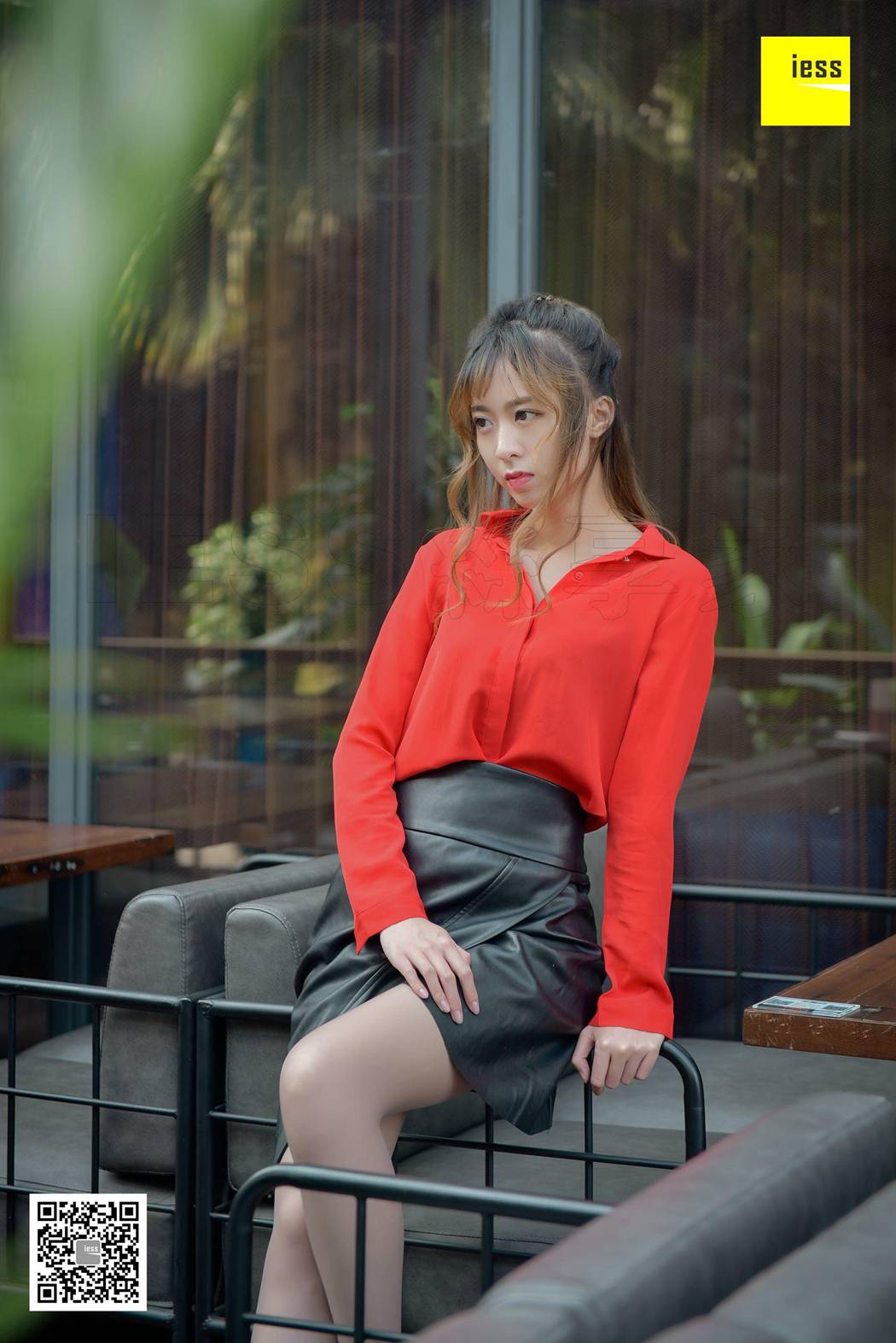 图片[7]-[IESS异思趣向] 2017.11.28 丝享家113：《鱼嘴漆皮高跟》紫紫 在线浏览 – 速更版-美库