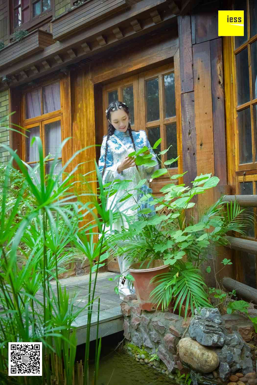 图片[40]-[IESS异思趣向] 2017.12.11 丝享家122：木木《汉服绣花鞋白色袜》 在线浏览 – 速更版-美库