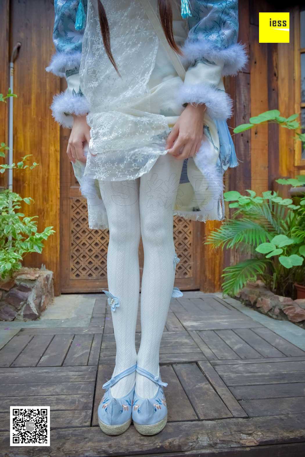 图片[86]-[IESS异思趣向] 2017.12.11 丝享家122：木木《汉服绣花鞋白色袜》 在线浏览 – 速更版-美库