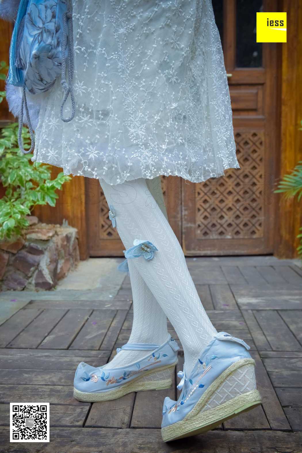 图片[45]-[IESS异思趣向] 2017.12.11 丝享家122：木木《汉服绣花鞋白色袜》 在线浏览 – 速更版-美库
